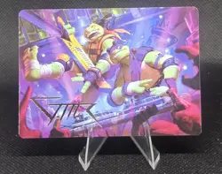 [GOLD STAMPED] MTG, TMNT Art Series, Mikey & Don, Party Planners 15/54 - Image 1