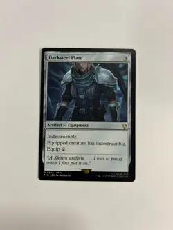 Darksteel Plate - MTG - Commander: FINAL FANTASY - Image 1