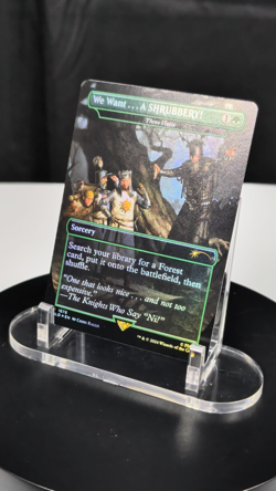 MTG Three Visits We Want A SHRUBBERY SECRET LAIR FOIL NM Monty Python SLD #1676 - Image 2