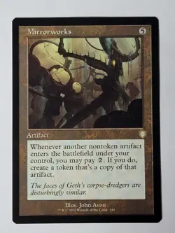 Mirrorworks (Retro Frame) Commander: the Brothers' War Regular - Image 1