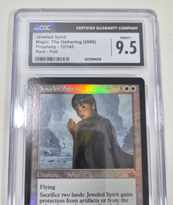 Jeweled Spirit FOIL MTG CGC 9.5 MINT+ PROPHECY RARE vintage old border - Image 2