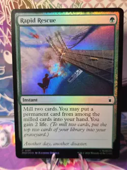 Rapid Rescue - Marvel Super Heroes - MTG - Foil - Image 2