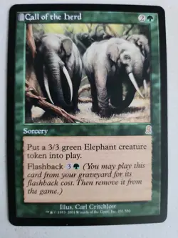 Call of the Herd Odyssey NM Near Mint MTG - Image 1