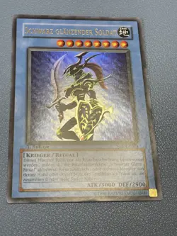 Yu-Gi-Oh! Schwarz Glanzender Soldat SYE-DE024 1.Auflage (1st Edition) Ultra Rare - Image 3