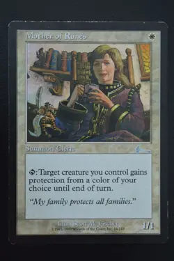 Magic The Gathering MTG MOTHER OF RUNES Urza's Legacy MP Moderately Played - Image 1
