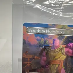 MTG Swords to Plowshares Thanos PSA Magazine Exclusive Promo Marvel Magic Sealed - Image 2