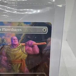 MTG Swords to Plowshares Thanos PSA Magazine Exclusive Promo Marvel Magic Sealed - Image 3
