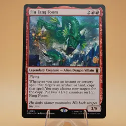 Fin Fang Foom | 129 | Regular | R | Marvel SH | MTG | Store Promo Eligible - Image 1