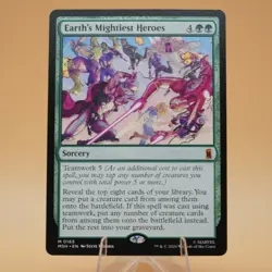 Earth's Mightiest Heroes | 165 | Regular | Mythic | Marvel SH | MTG | 2026 - Image 1