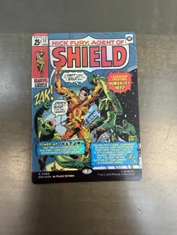 Nick Fury, Agent of S.H.I.E.L.D. (Borderless) (0389) Marvel Super Heroes Foil - Image 1
