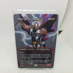 Thor, God of Thunder (Borderless) (0369) EN [MSH - 369] - NM TCG MTG - Image 1