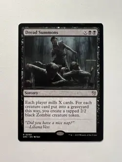 Dread Summons - MTG Aetherdrift: Commander - NM - Image 1