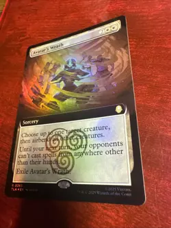 Avatar’s Wrath - Mtg: AVATAR- TLA - R 0365 Extended Art Foil - Image 2