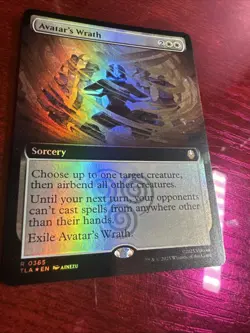 Avatar’s Wrath - Mtg: AVATAR- TLA - R 0365 Extended Art Foil - Image 3
