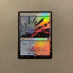 Stormcarved Coast Foil - SOS 0263 NM - MTG Magic - Image 1