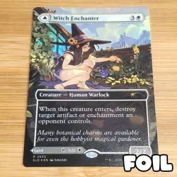 Witch Enchanter, Foil, SimzArt Secret Lair - 2655 Magic MTG NM - Image 1
