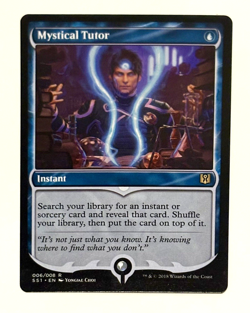 Mystical Tutor - Magic: The Gathering - 006/008 Jace Spellbook 2018! Rare - Image 2