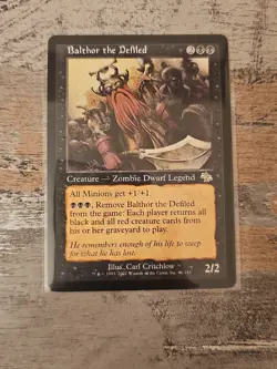 Balthor the Defiled Judgment NM- Magic the Gathering MTG - Image 5