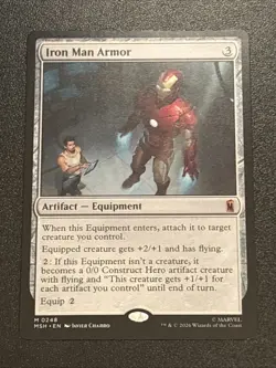 MTG Marvel Super Heroes Iron Man Armor 0248 Mythic - Image 1