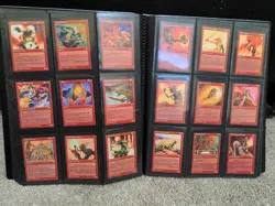 MTG Magic The Gathering Complete Set Of Mirage Lion's Eye Diamond 350/350 NM LP - Image 5