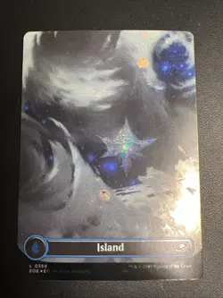 Island *** Galaxy Foil *** - MTG EOE Edge of Eternities - NM/MINT - Image 1