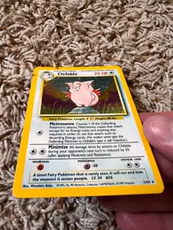 Pokemon Vintage WOTC Lot 6 Holo Movie Promos Clefable No Symbol Dragonite - Image 3