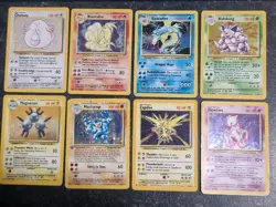 Vintage Holo Pokemon Cards Bundle Base Set Part Complete Job Lot 1999 WOTC - Image 1
