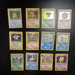 WOTC Pokemon TCG Vintage Holo Lot Base Jungle Fossil 12 Kangaskhan & More - Image 1