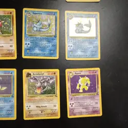 WOTC Pokemon TCG Vintage Holo Lot Base Jungle Fossil 12 Kangaskhan & More - Image 4
