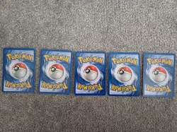 Vintage Pokemon Cards Holo Base Set Bundle Job Lot 1999 WOTC DAMAGED - Image 2