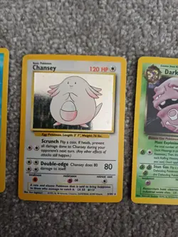 Vintage Pokemon Cards Holo Base Set Bundle Job Lot 1999 WOTC DAMAGED - Image 5
