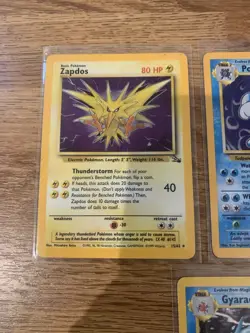 Pokemon Cards WOTC Holo Bundle X 7 Old Vintage lot Jungle Base Fossil - Image 2