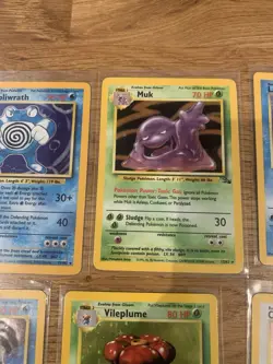Pokemon Cards WOTC Holo Bundle X 7 Old Vintage lot Jungle Base Fossil - Image 4