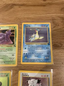 Pokemon Cards WOTC Holo Bundle X 7 Old Vintage lot Jungle Base Fossil - Image 5