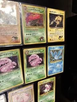 Pokemon Vintage Holo Japanese Pocket Monsters Lot WOTC 1995 - Image 4