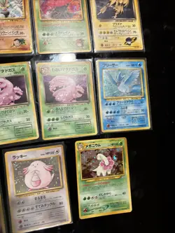Pokemon Vintage Holo Japanese Pocket Monsters Lot WOTC 1995 - Image 5