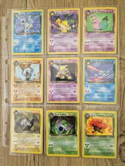 Vintage Pokemon Card Team Rocket 18 Card Lot WOTC Non-Holo Rare Uncommon NM / LP - Image 1