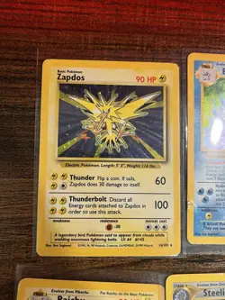 Pokemon TCG Base Set Fossil Holo Rare Lot WOTC Vintage 1st Ed Heavy Play/DMG - Image 2