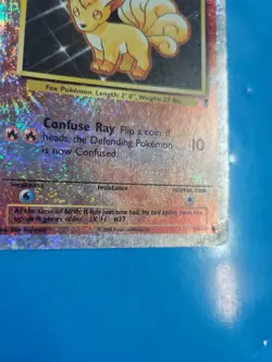 Pokemon Vulpix Legendary Collection 98/110 Reverse Holo Common Basic 50 HP - Image 5