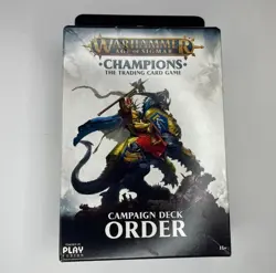 Warhammer Age of Sigmar Champions Campaign Deck "ORDER" Trading Card Game - Image 1