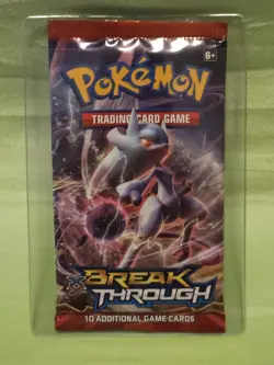 ​Pokemon XY Breakthrough Booster Pack Mega Mewtwo Pack Art NEW Factory Sealed - Image 1