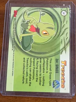 Topps Pokemon Advanced Treecko Foil - Image 2