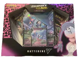 Pokemon Hatterene V Collection Box Champion’s Path Brand New/Factory Sealed - Image 1