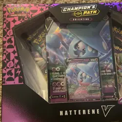 Pokemon Hatterene V Collection Box Champion’s Path Brand New/Factory Sealed - Image 2