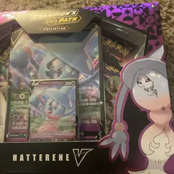 Pokemon Hatterene V Collection Box Champion’s Path Brand New/Factory Sealed - Image 3