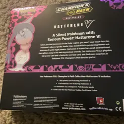 Pokemon Hatterene V Collection Box Champion’s Path Brand New/Factory Sealed - Image 5