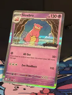 Slowbro 083 Pitch Black Stamped Prerelease Promo Pokemon TCG MEP English NM - Image 3