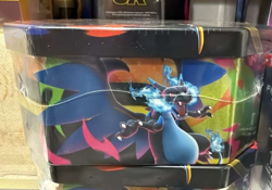 2026 Pokemon Mega Charizard ex Factory Sealed Tin Box - 4 Booster Packs - 1 Foil - Image 4