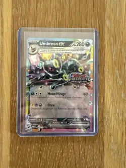 Pokemon TCG Umbreon EX 60/131 Double Rare Holo Card Prismatic Evolutions - Image 1
