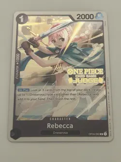 Rebecca OP04-092 (Judge Pack Vol. 6) One Piece Promotion Card Foil - Image 1